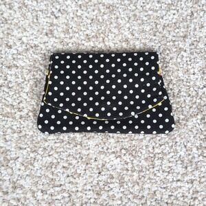 Pocket Wallet Black‎ White Polka Dot Bugs Bunny Card Holder Handmade